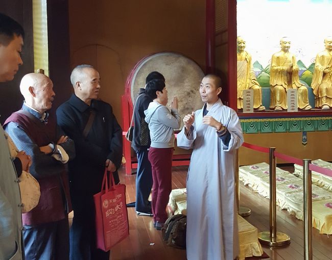 弘扬真善美，我单位传统文化使者携“佛”“虎啸”亮相峨眉山伏虎寺(图3)